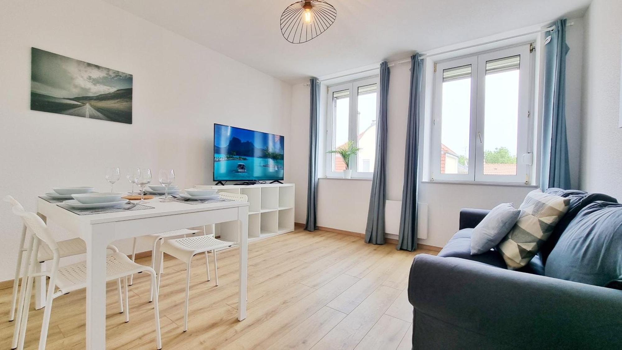 Le Triplex - 5 Chambres - 10 Pers- Fibre - Relax Bnb Μυλούζη Εξωτερικό φωτογραφία