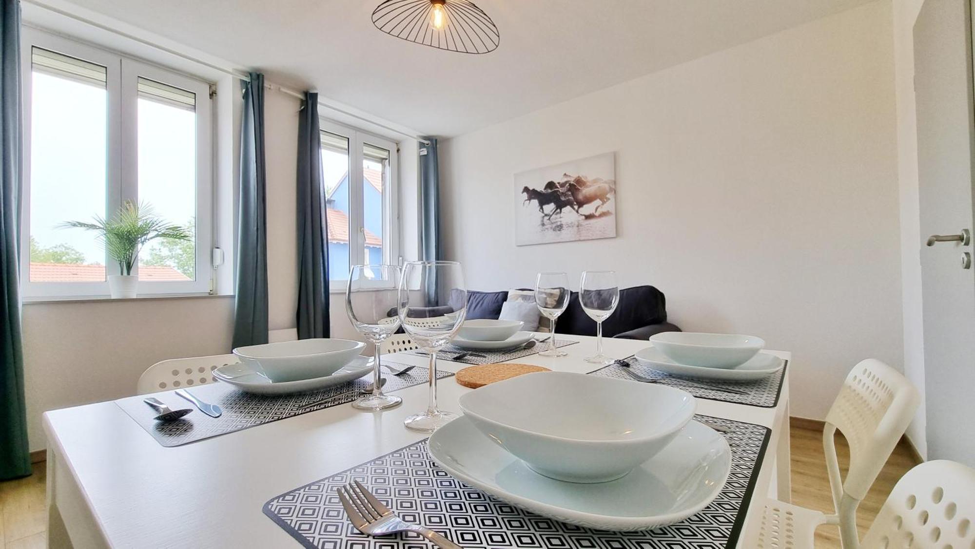 Le Triplex - 5 Chambres - 10 Pers- Fibre - Relax Bnb Μυλούζη Εξωτερικό φωτογραφία